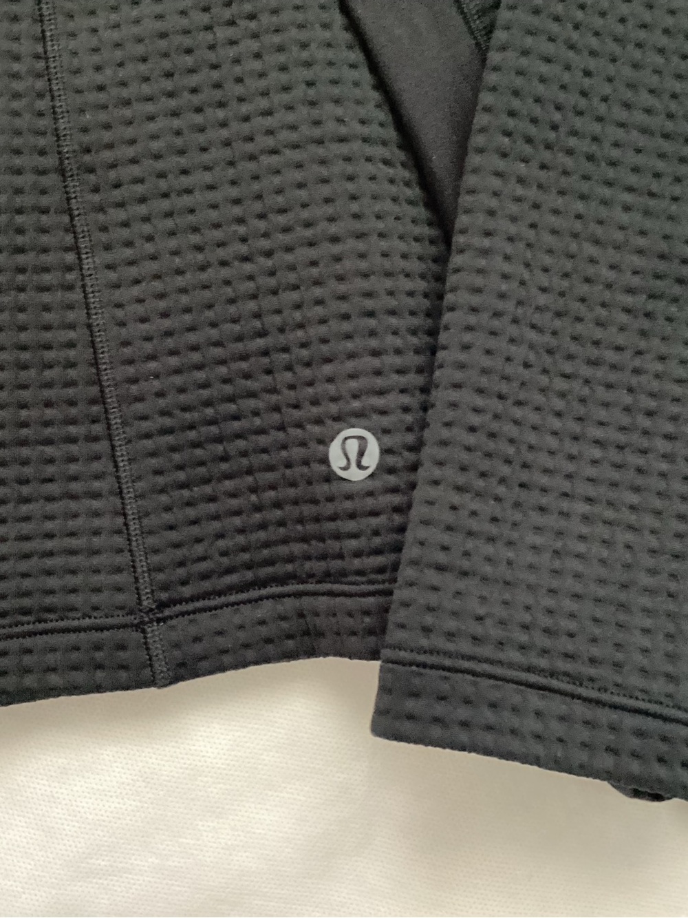 Lululemon Waffle-Knit Half-Zip Jacket, Size 12 - Picture 11 of 11
